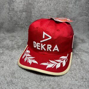NWT Vintage Dekra Michael Schumacher Racing Hat World Champion Ferrari Formula 1